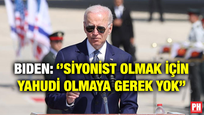 Biden: ”Siyonist Olmak için Yahudi Olmaya Gerek Yok”