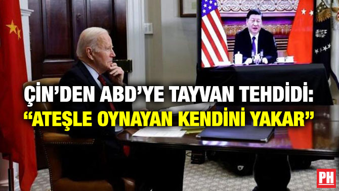 Çin’den ABD’ye Tayvan Tehdidi: “Ateşle Oynayan Kendini Yakar”