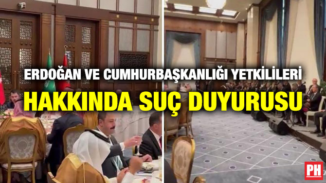 Erdoğan ve Cumhurbaşkanlığı Yetkilileri Hakkında Suç Duyurusu
