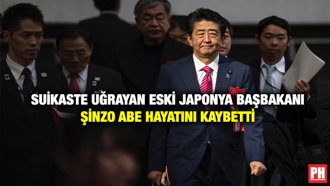 Suikaste Uğrayan Eski Japonya Başbakanı Şinzo Abe Hayatını Kaybetti
