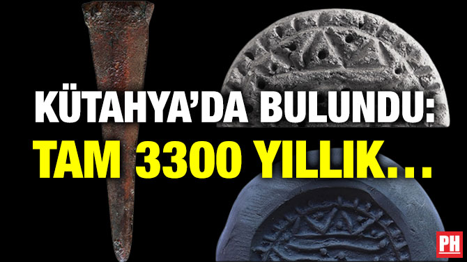 Kütahya’da Bulundu: Tam 3300 Yıllık…