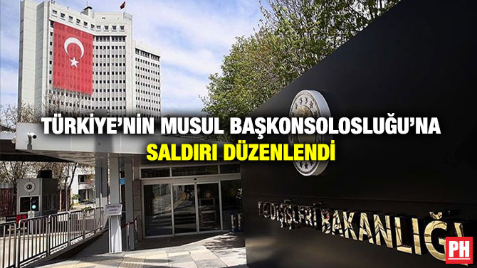 Türkiye’nin Musul Başkonsolosluğu’na Saldırı Düzenlendi