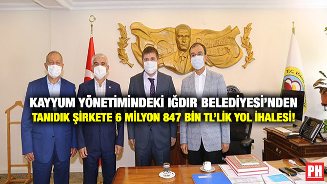 Kayyum Yönetimindeki Iğdır Belediyesi’nden Tanıdık Şirkete 6 Milyon 847 Bin TL’lik Yol İhalesi!