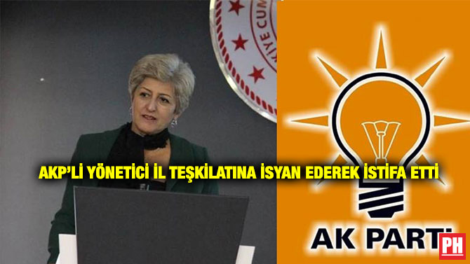 AKP’li Yönetici İl Teşkilatına İsyan Ederek İstifa Etti