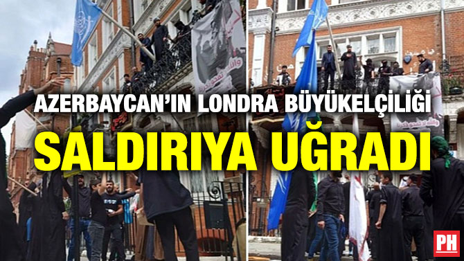 Azerbaycan’ın Londra Büyükelçiliği Saldırıya Uğradı
