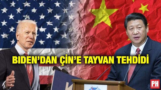 Biden’dan Çin’e Tayvan Tehdidi