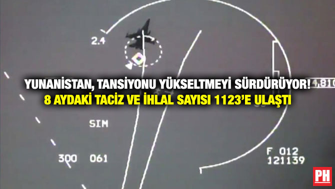 Yunanistan, Tansiyonu Yükseltmeyi Sürdürüyor! 8 Aydaki Taciz ve İhlal Sayısı 1123’e Ulaştı