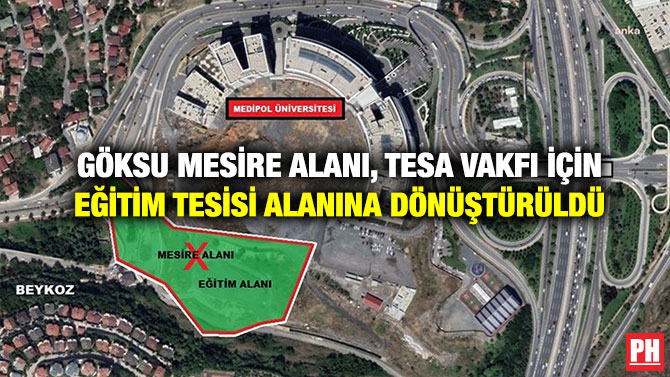 Göksu Mesire Alanı, TESA Vakfı İçin Eğitim Tesisi Alanına Dönüştürüldü