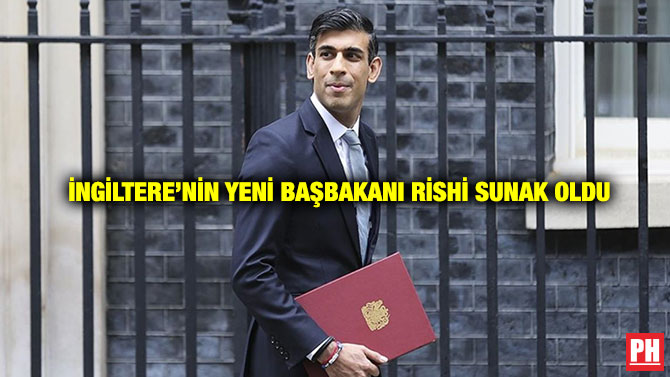 İngiltere’nin Yeni Başbakanı Rishi Sunak Oldu