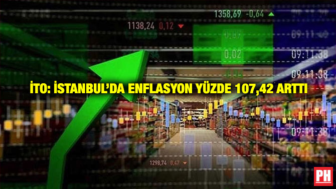 İTO: İstanbul’da Enflasyon Yüzde 107,42 Arttı