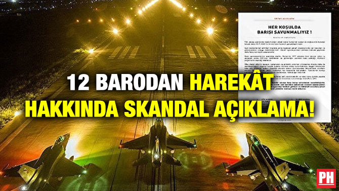 12 Barodan Harekât Hakkında Skandal Açıklama!