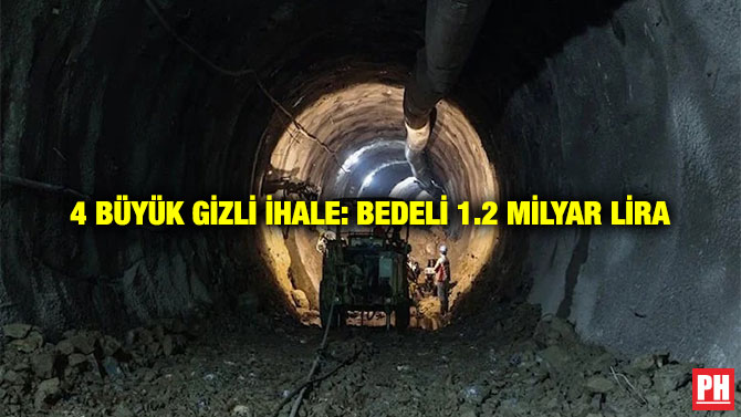4 Büyük Gizli İhale: Bedeli 1.2 Milyar Lira