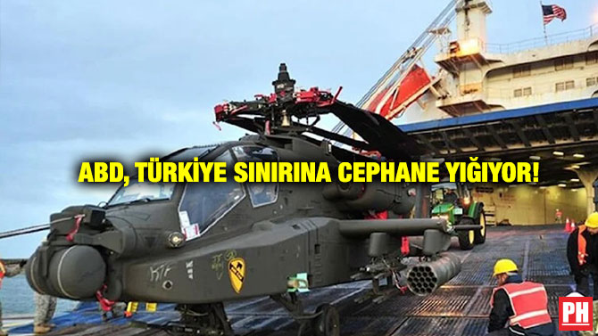 ABD, Türkiye Sınırına Cephane Yığıyor!