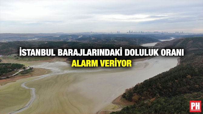 İstanbul Barajlarındaki Doluluk Oranı Alarm Veriyor