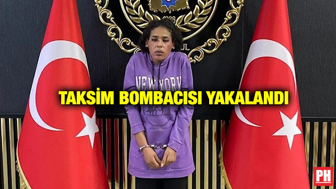 Taksim Bombacısı Yakalandı