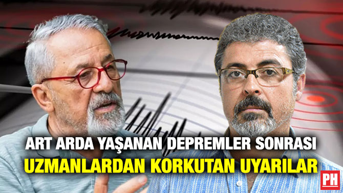 Art Arda Yaşanan Depremler Sonrası Uzmanlardan Korkutan Uyarılar