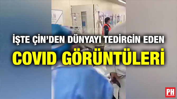 İşte Çin’den Dünyayı Tedirgin Eden Covid Görüntüleri