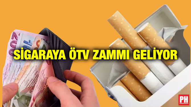 Sigaraya ÖTV Zammı Geliyor