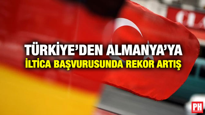 Türkiye’den Almanya’ya İltica Başvurusunda Rekor Artış