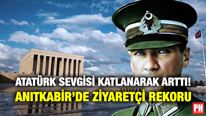 Atatürk Sevgisi Katlanarak Arttı! Anıtkabir’de Ziyaretçi Rekoru