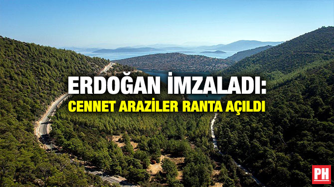 Erdoğan İmzaladı: Cennet Araziler Ranta Açıldı