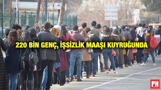 220 Bin Genç, İşsizlik Maaşı Kuyruğunda
