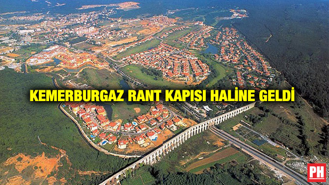 Kemerburgaz Rant Kapısı Haline Geldi