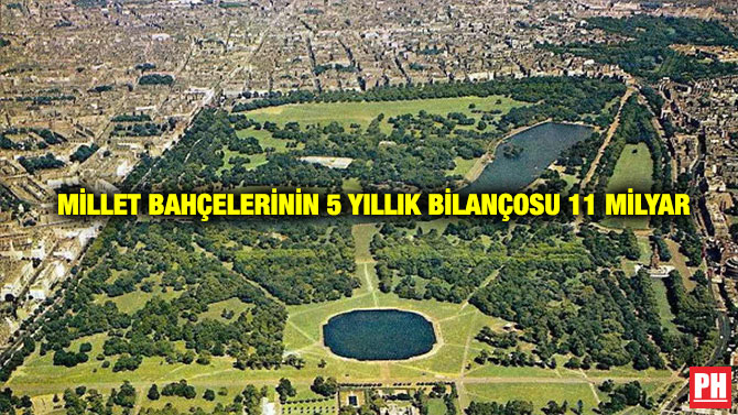 Millet Bahçelerinin 5 Yıllık Bilançosu 11 Milyar