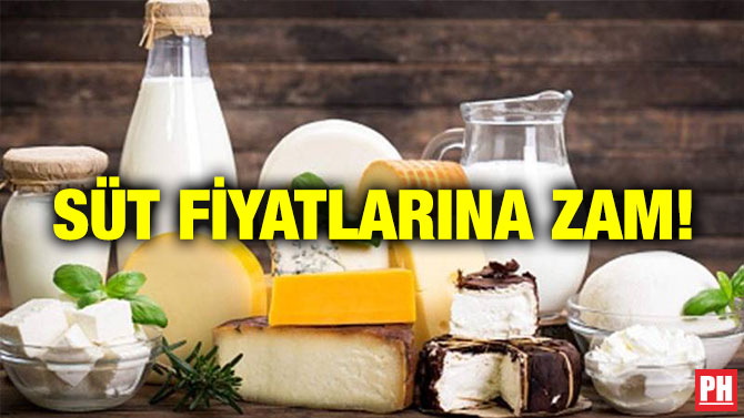 Süt Fiyatlarına Zam!