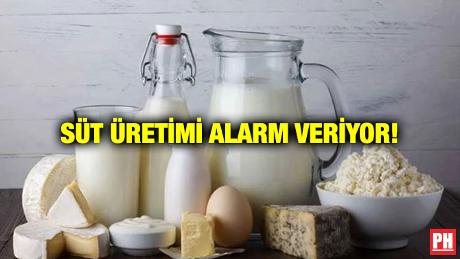 Süt Üretimi Alarm Veriyor!