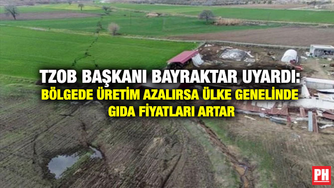 TZOB Başkanı Bayraktar Uyardı: Bölgede Üretim Azalırsa Ülke Genelinde gıda Fiyatları Artar
