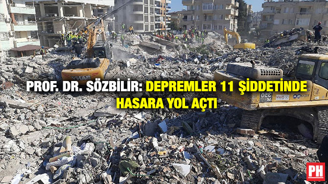 Prof. Dr. Sözbilir: Depremler 11 Şiddetinde Hasara Yol Açtı
