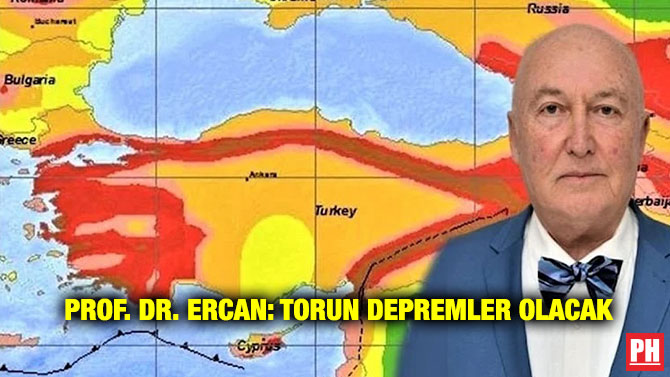 Prof. Dr. Ercan: Torun Depremler Olacak