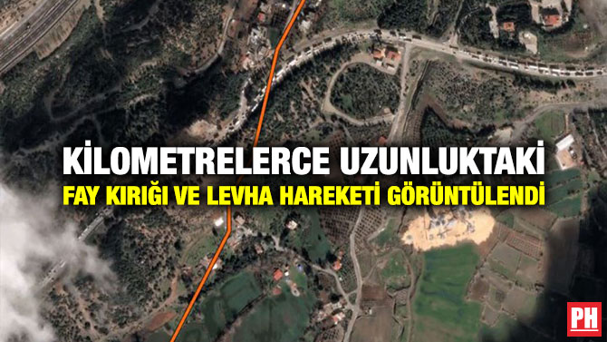 Kilometrelerce Uzunluktaki Fay Kırığı ve Levha Hareketi Görüntülendi