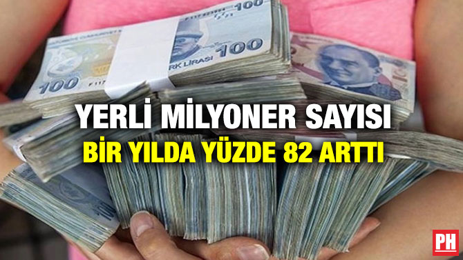 Yerli Milyoner Sayısı Bir Yılda Yüzde 82 Arttı