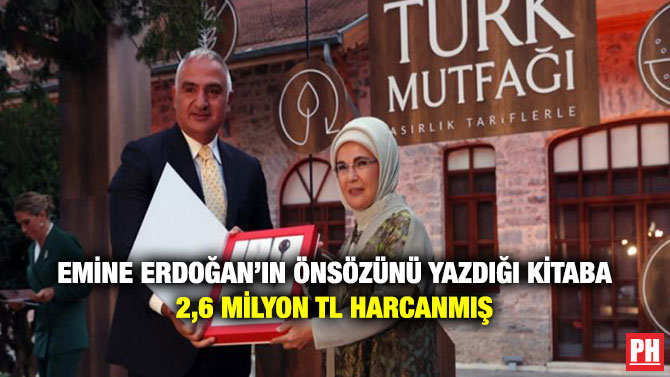 Emine Erdoğan’ın Önsözünü Yazdığı Kitaba 2,6 Milyon TL Harcanmış