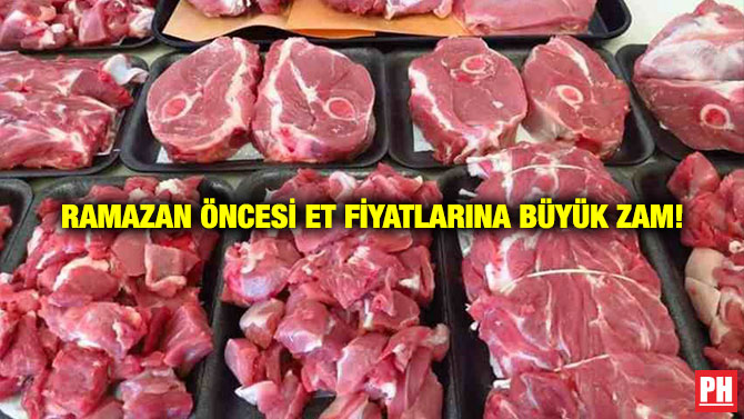 Ramazan Öncesi Et Fiyatlarına Büyük Zam!