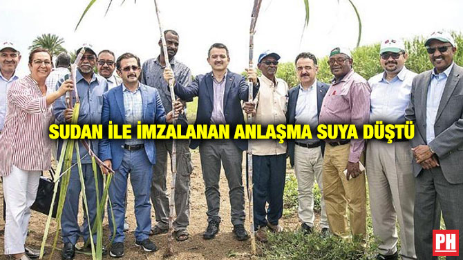 Sudan ile İmzalanan Anlaşma Suya Düştü