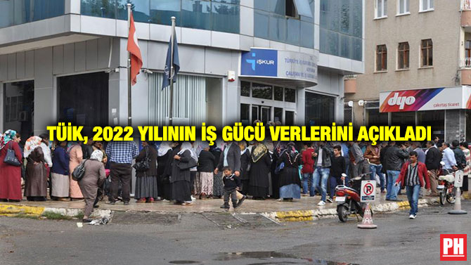 TÜİK, 2022 Yılının İş Gücü Verlerini Açıkladı