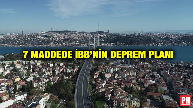7 Maddede İBB’nin Deprem Planı