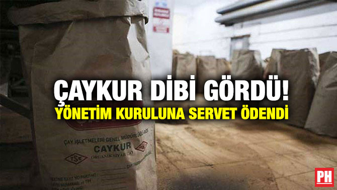 Çaykur Dibi Gördü! Yönetim Kuruluna Servet Ödendi