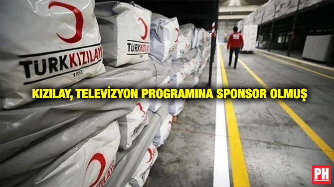 Kızılay, Televizyon Programına Sponsor Olmuş