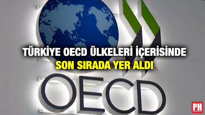 Türkiye OECD Ülkeleri İçerisinde Son Sırada Yer Aldı