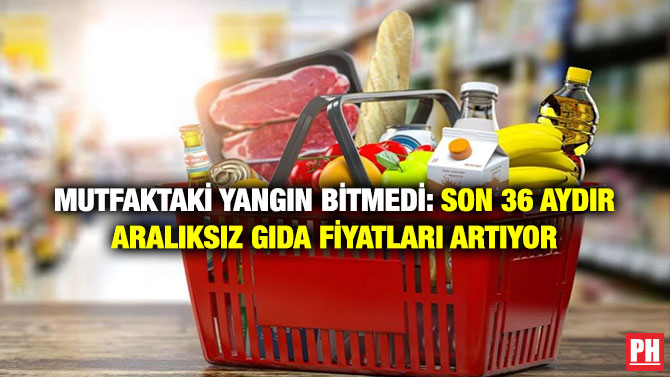 Mutfaktaki Yangın Bitmedi: Son 36 Aydır Aralıksız Gıda Fiyatları Artıyor
