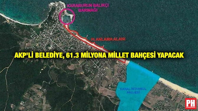 AKP’li Belediye, 61.3 Milyona Millet Bahçesi Yapacak