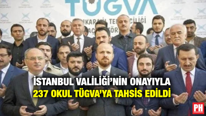 İstanbul Valiliği’nin Onayıyla 237 Okul TÜGVA’ya Tahsis Edildi