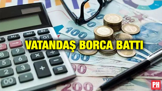 Vatandaş Borca Battı
