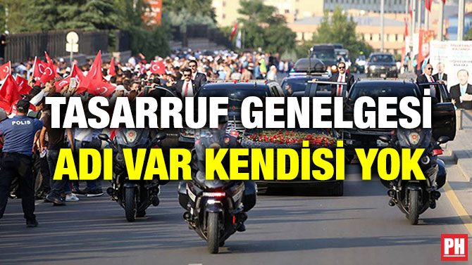 Tasarruf Genelgesi Adı Var Kendisi Yok