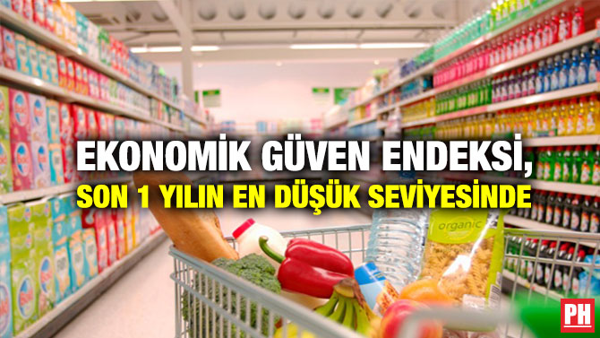 Ekonomik Güven Endeksi, Son 1 Yılın En Düşük Seviyesinde