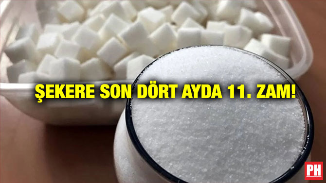 Şekere Son Dört Ayda 11. Zam!